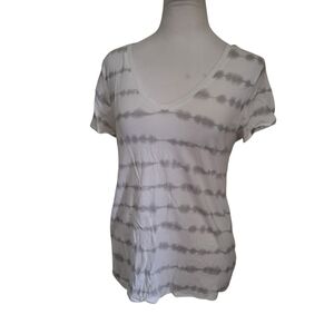 Gap Favorite T Tee White/Gray sz S